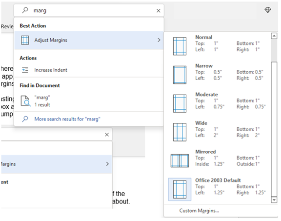 search to find functions